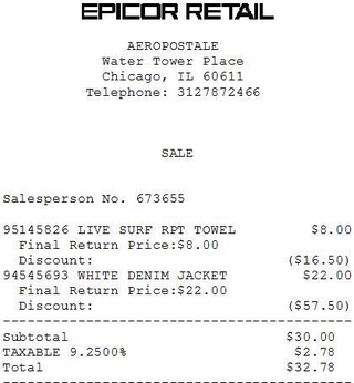 Illustration for article titled Things You Are Buying At The Chicago Aeropostale
